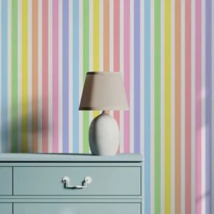 buy Rainbow Stripes Wallpaper In Dubai